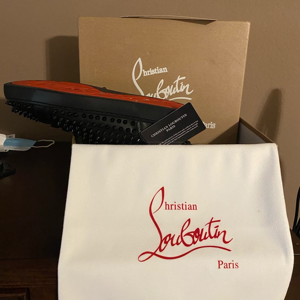 Never worn Men’s Christian Louboutin Sneakers - Picture 5 of 7